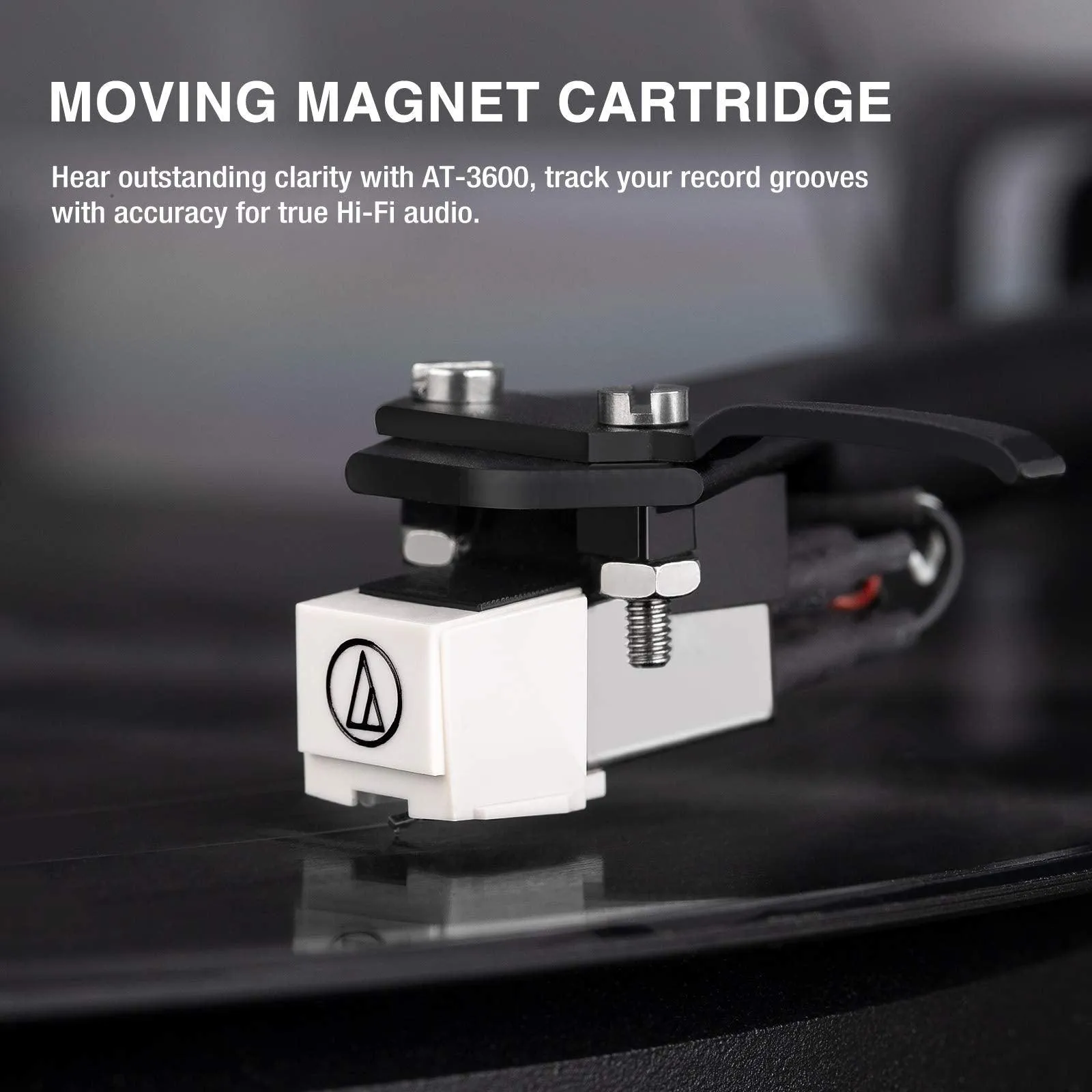 1 BY ONE Record Player Wireless Turntable HiFi System 36 Watt.