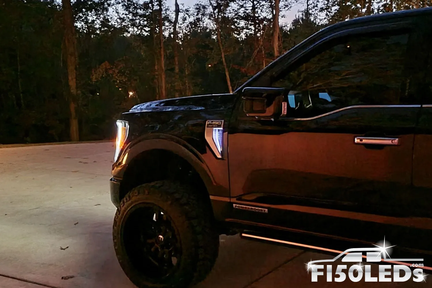 2024 F150 Side Vent LED Lighting