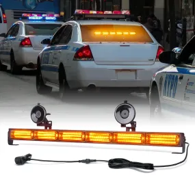 26" COB LED Traffic Advisor Strobe Light Bar | Controller 6 Series