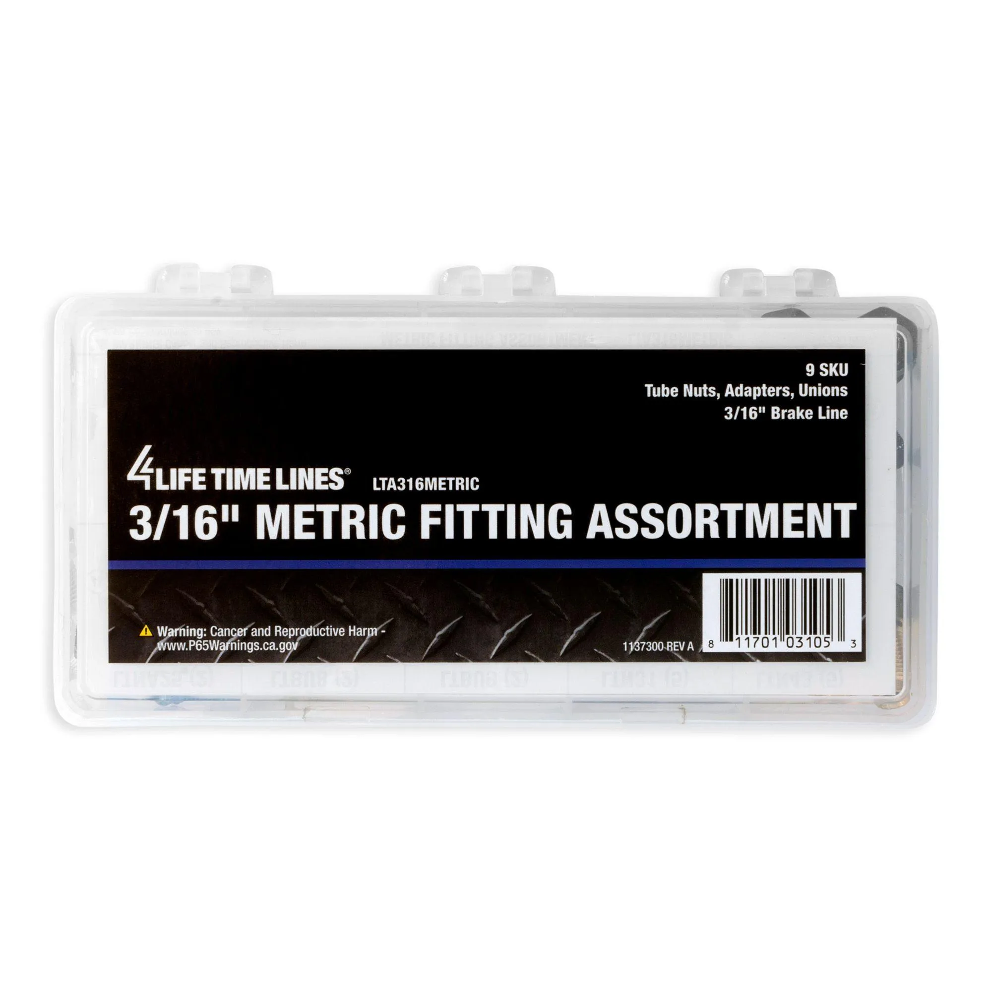 3/16" Metric Fitting Assortment | 9 SKU