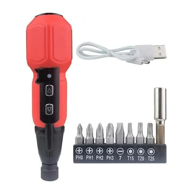 3.6V Screwdriver Set Electric 280RPM Mmulti function USB Charging