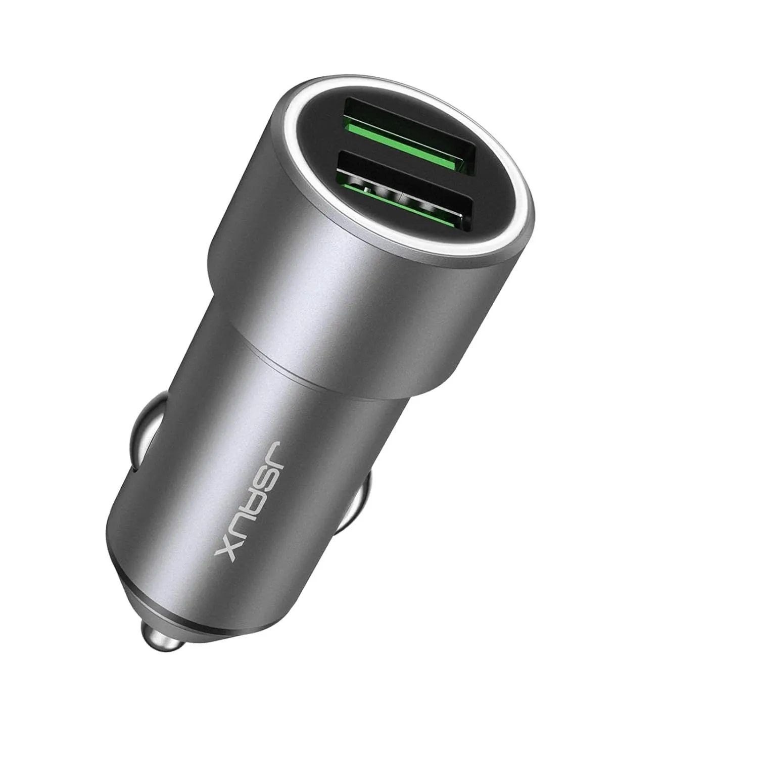 36W Metal Dual QC 3.0 Car Charger