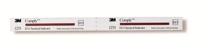 3M 1251 Comply EO (Ethylene Oxide) Chemical Indicator Strip
