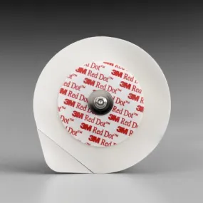 3M 2235 Red Dot Clear Plastic Monitoring Electrode