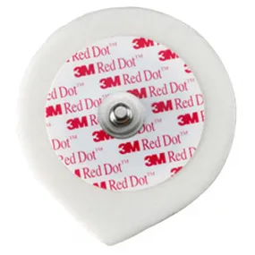 3M 2237 Red Dot Monitoring Electrode, 1.75" Diameter