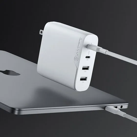4 Port 100W GaN Charger - Includes 2m USB-C Cable
