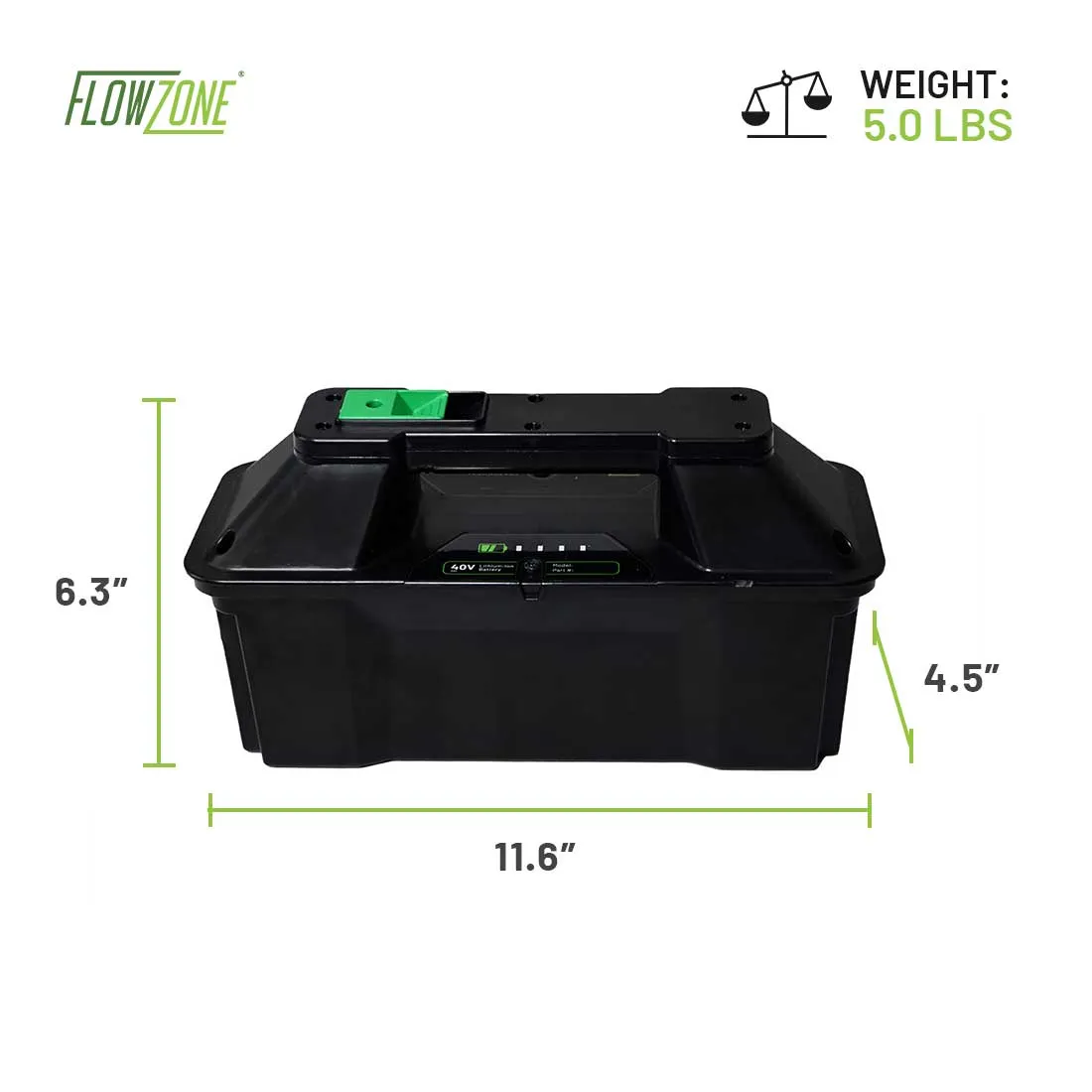 40V/8Ah Lithium-Ion Battery Pack