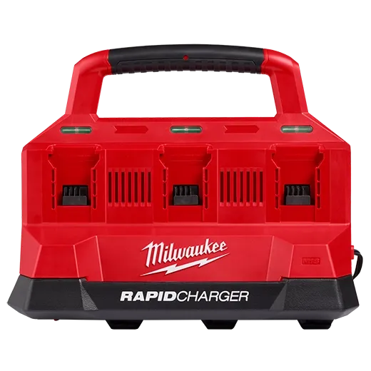 48-59-1809 Milwaukee M18 PACKOUT Six Bay Rapid Charger