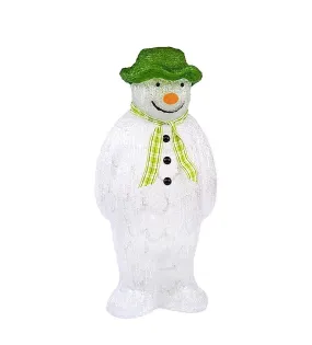 55cm The Snowman Acrylic Figure with 100 Ice White LEDs