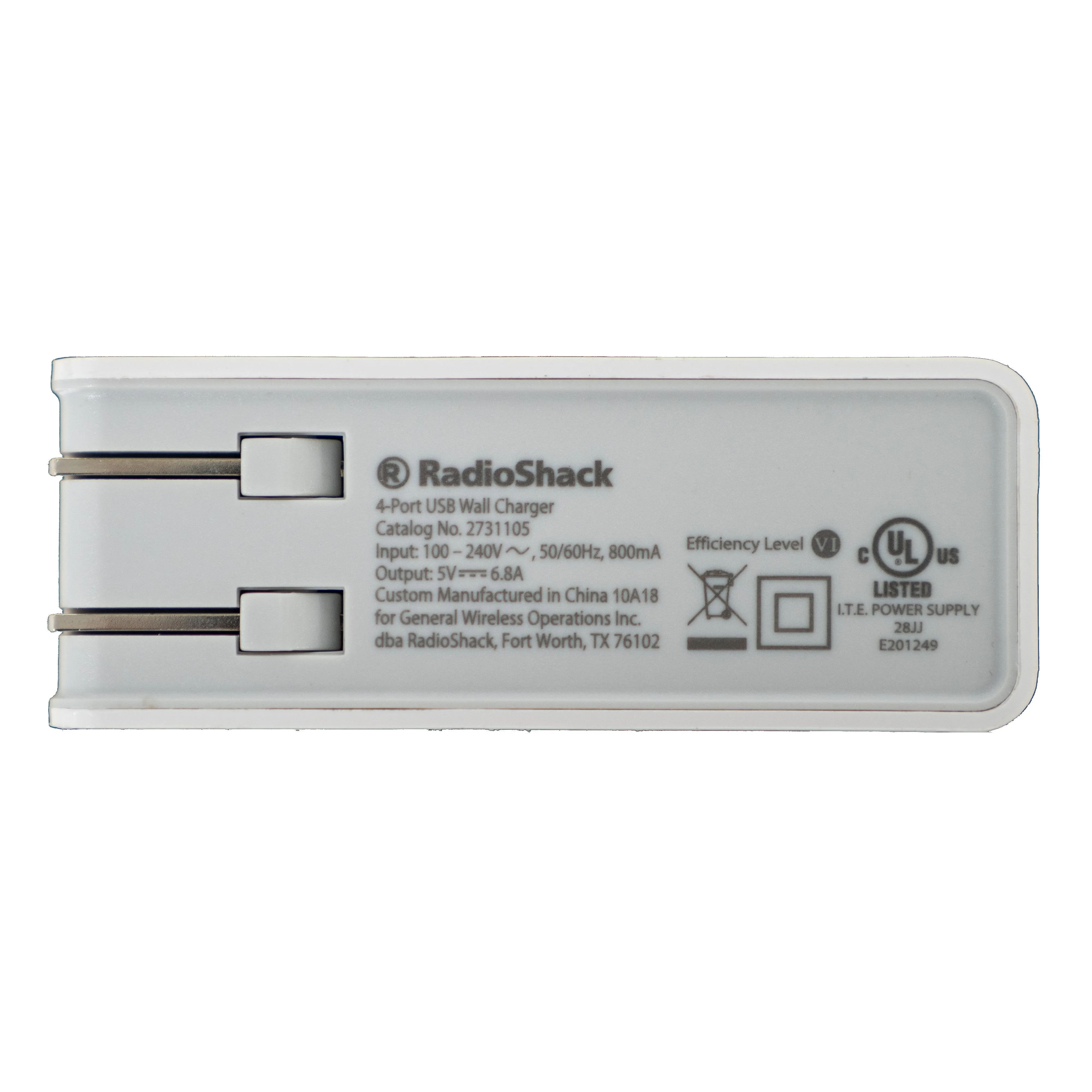 6.8A 4-Port USB AC Wall Charger