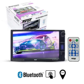 7 Inch - Targa MP5 Double Din Media Player With Bluetooth & GPS