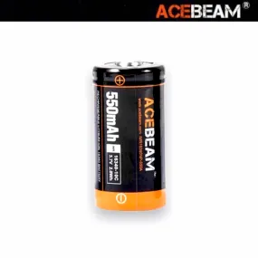 ACEBEAM IMR16340NP 550mAh 3.7V 5.5A 2.0Wh High-drain Rechargeable Li-ion Battery