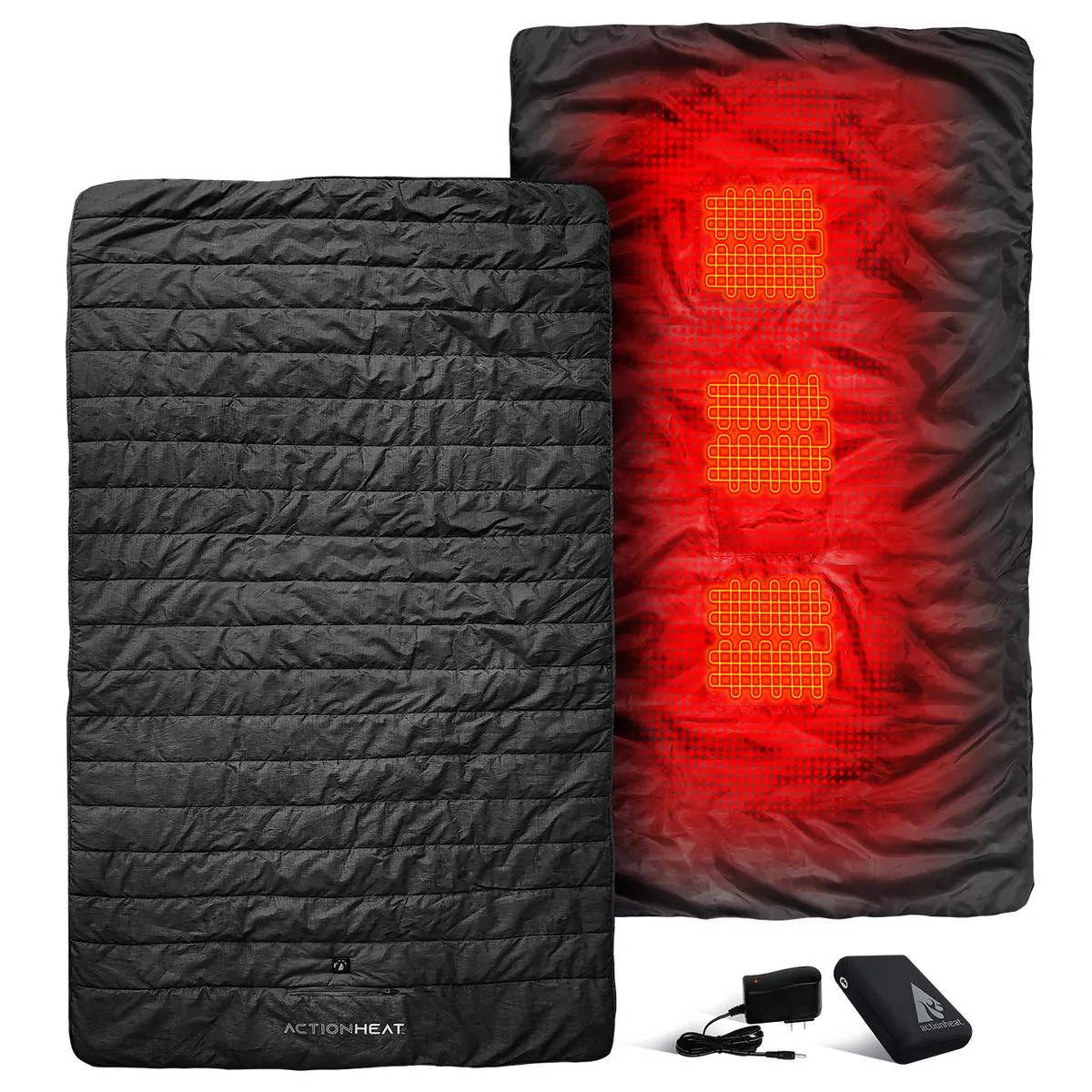 ActionHeat 7V Battery Heated Throw Blanket