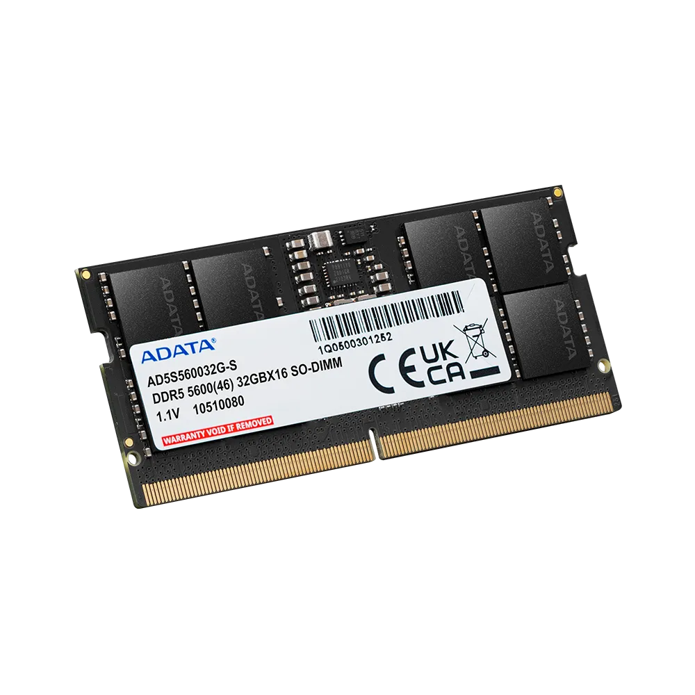 ADATA DDR5 SODIMM Premier 16GB DDR5 5600MHz AD5S560016G-S Memory