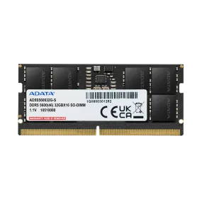ADATA DDR5 SODIMM Premier 16GB DDR5 5600MHz AD5S560016G-S Memory