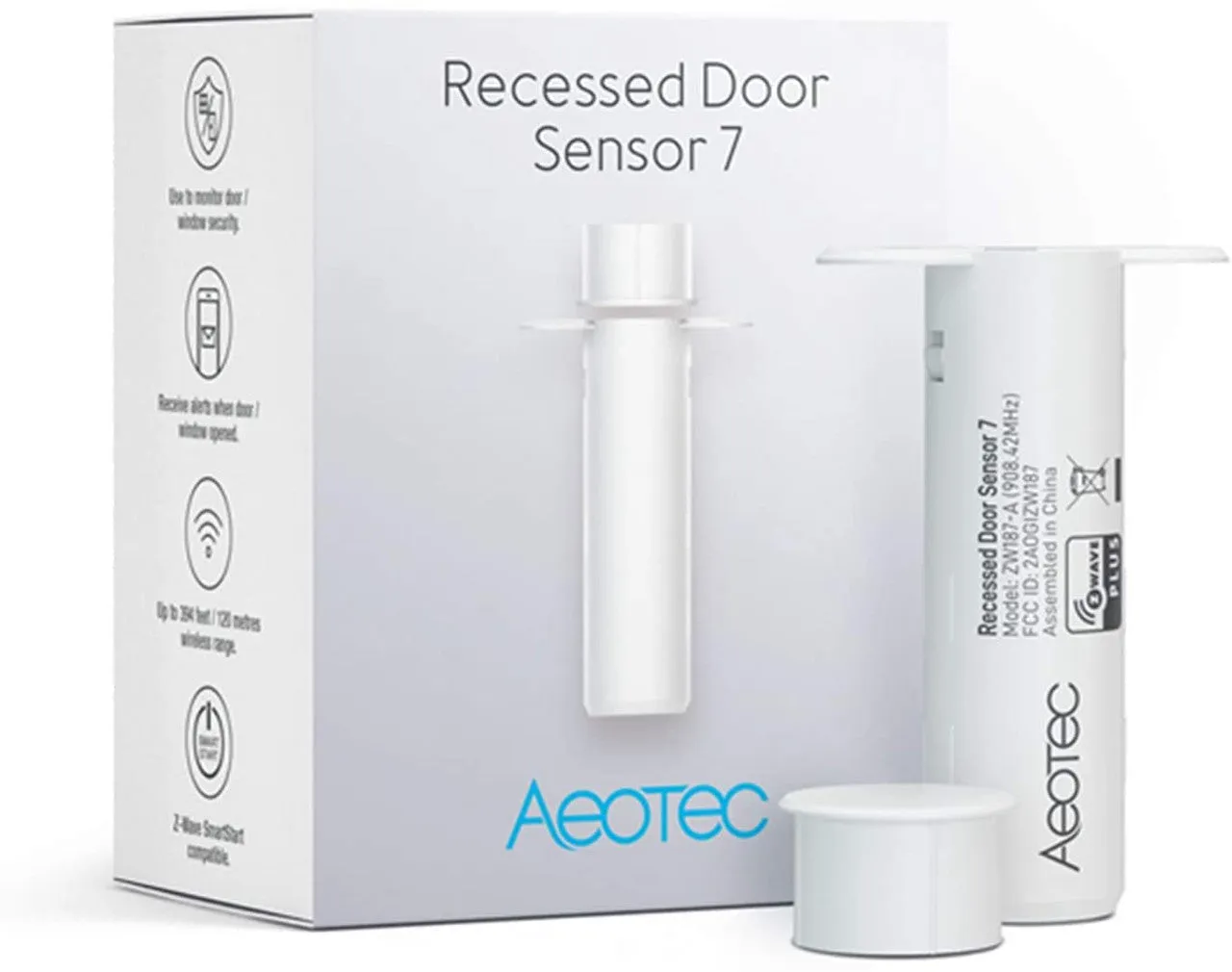 Aeotec ZW187 Recessed Door Sensor 7 (Z-Wave Plus)