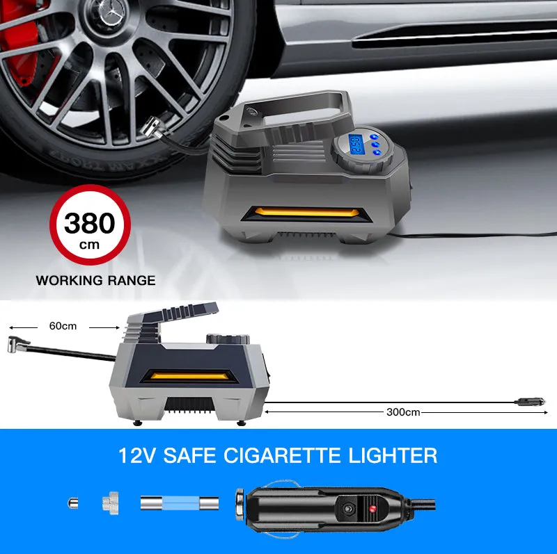 Air Compressor Tire Inflator Portable Air Pump for Car Tires