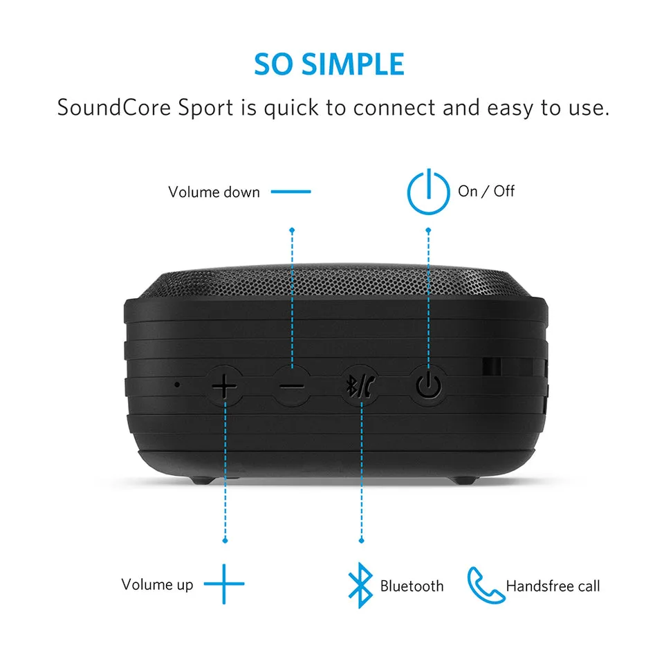 Anker SoundCore Sport Bluetooth Speaker