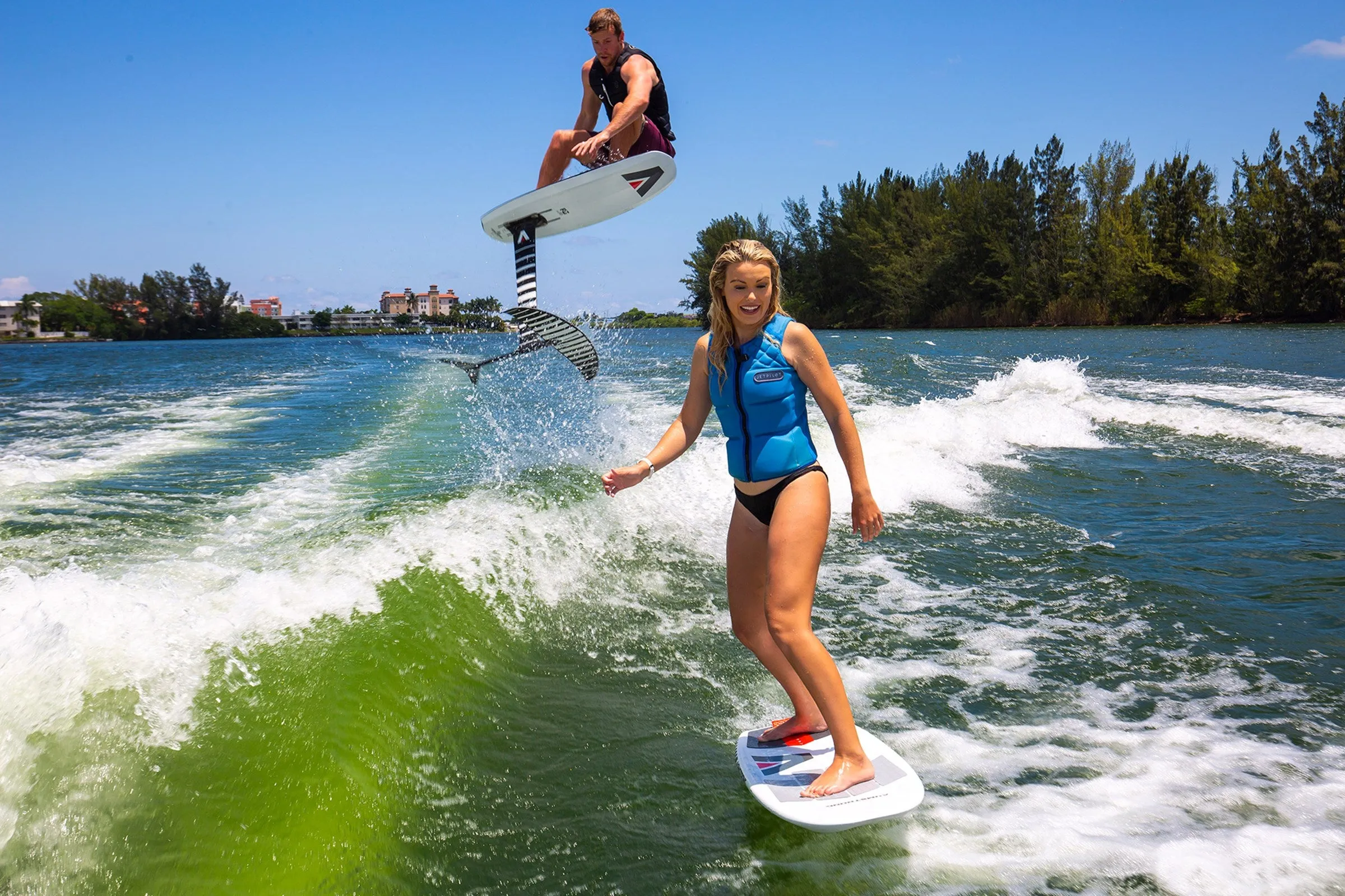 Armstrong WKT Wakefoil Board w/ Armstrong CF950 V2 Foil Kit Package