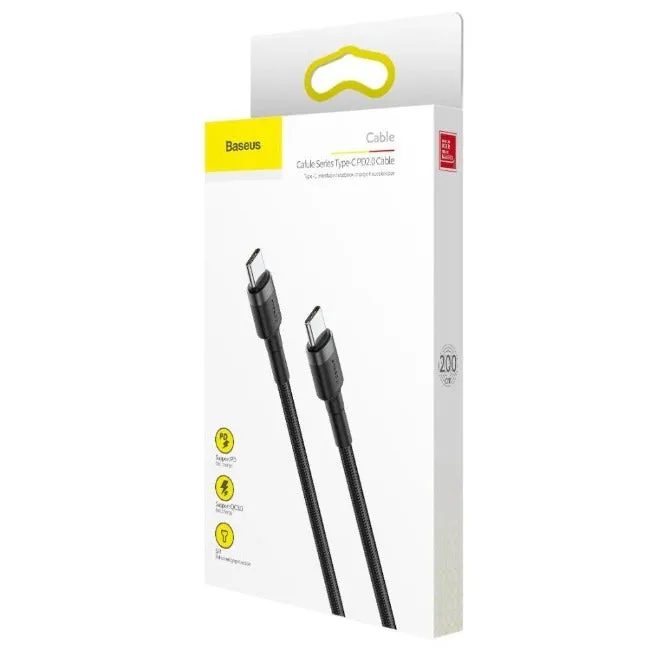 Baseus Cafule Type-C to Type-C 100W PD 2.0 Cable