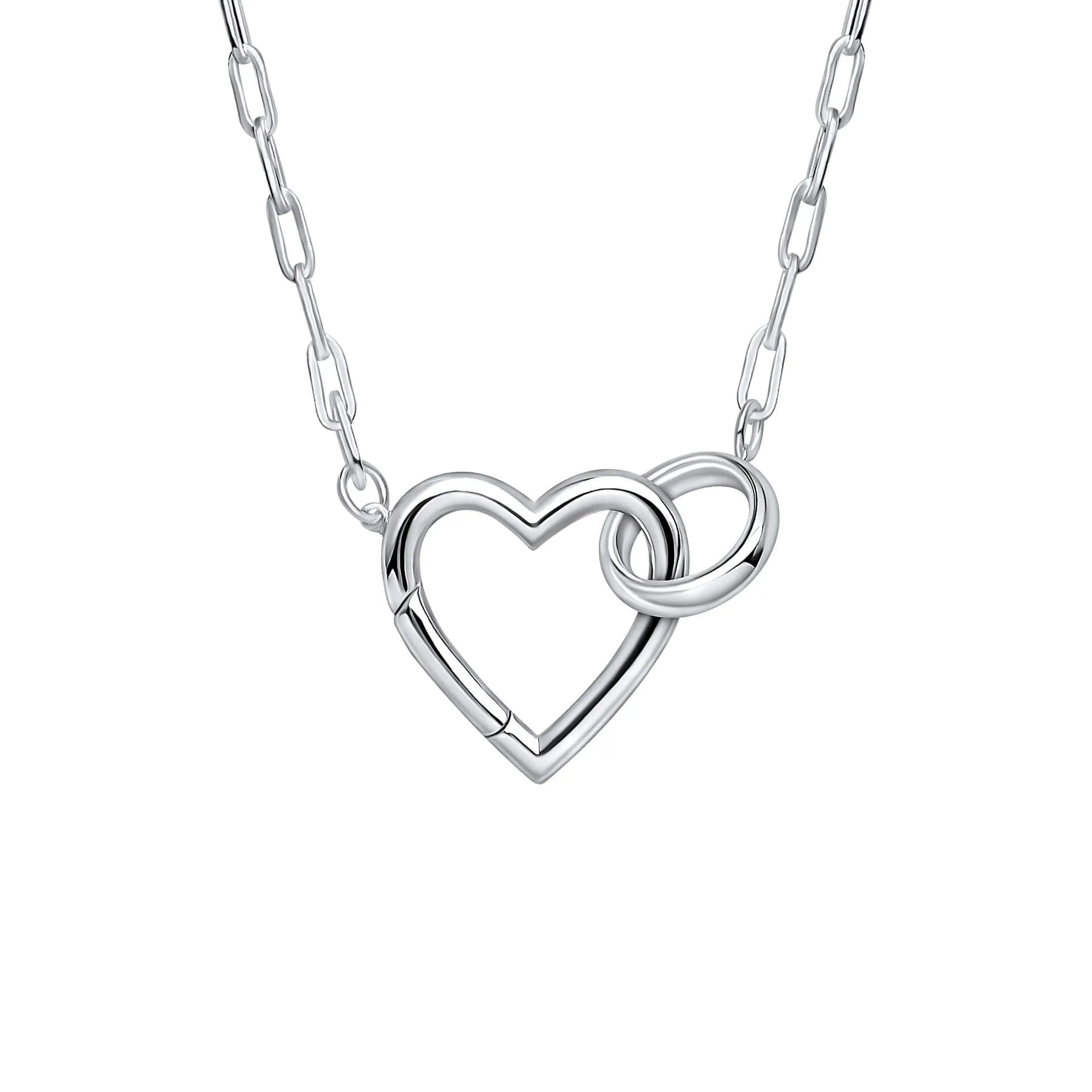 Beginnings Heart Connection Chain Necklace