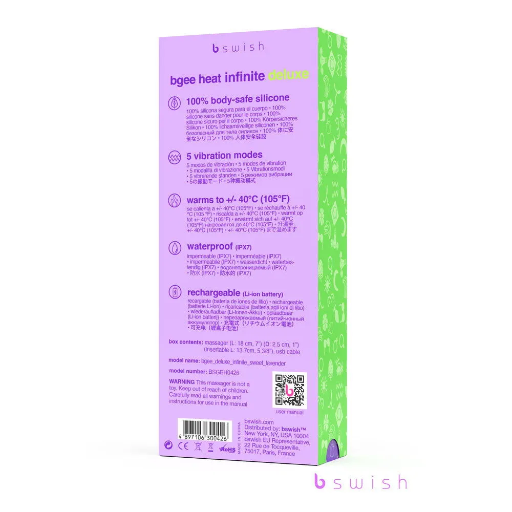 Bgee Heat Infinite Deluxe - Sweet Lavender Warming Vibe