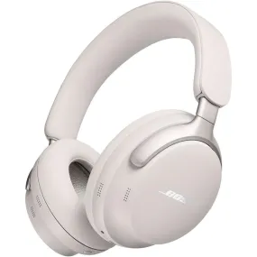 Bose QuietComfort Ultra Wireless Noise Cancelling Headphones with Mic, Spatial Audio, 24-Hour Battery - White Smoke
