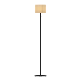 Calex Outdoor Floor Lamp Latina - Rechargeable and Solar - Black - RGB