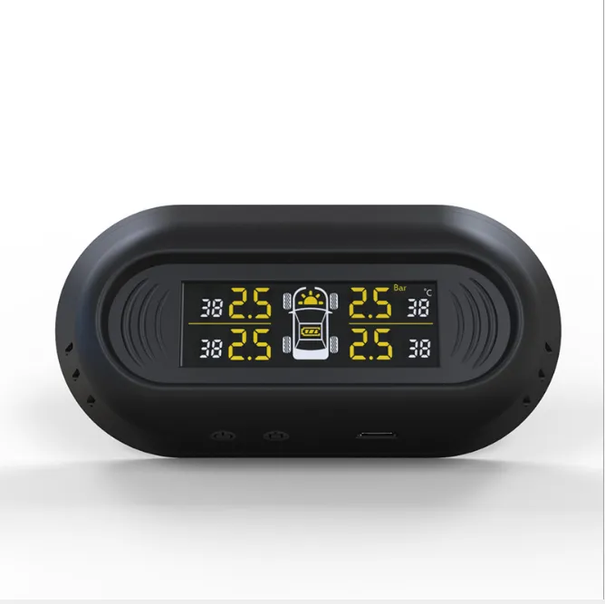 Car hidden tire pressure monitor