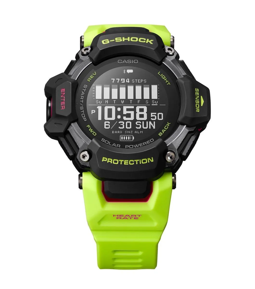 Casio G-Shock G-Squad GPS Bluetooth Solar Powered Men's Watch GBD-H2000-1A9