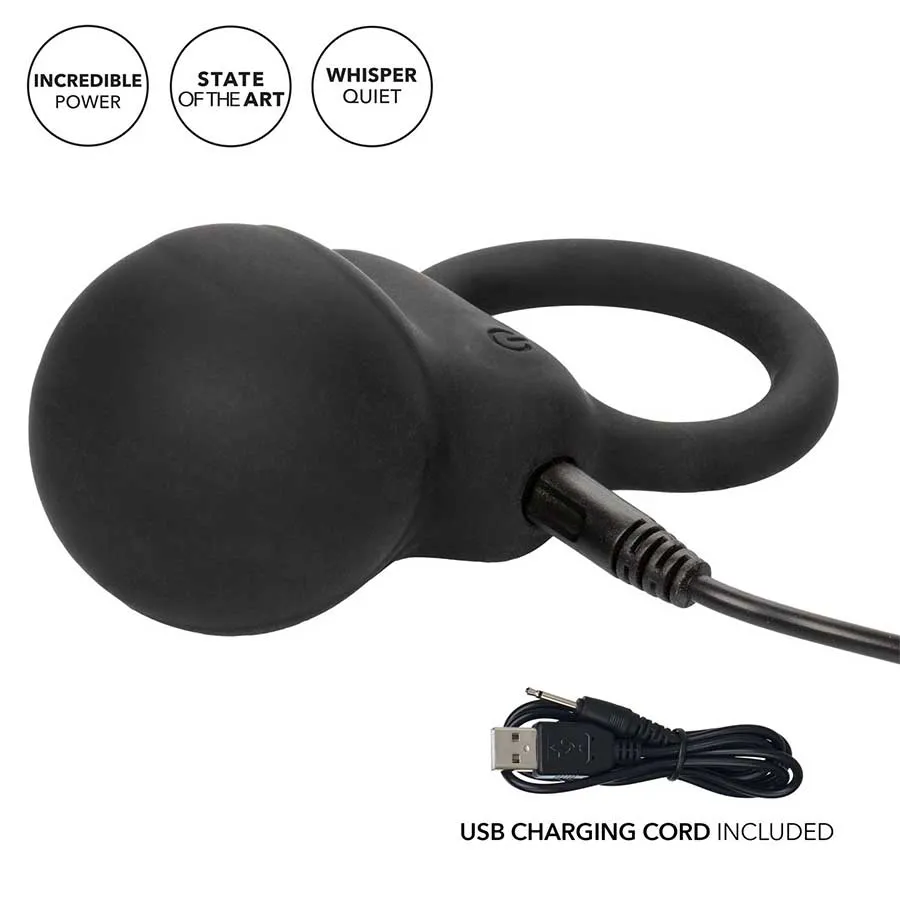 Colt Weighted Kettlebell Vibrating Cock Ring | 5.75 oz Heavy Stretching Device