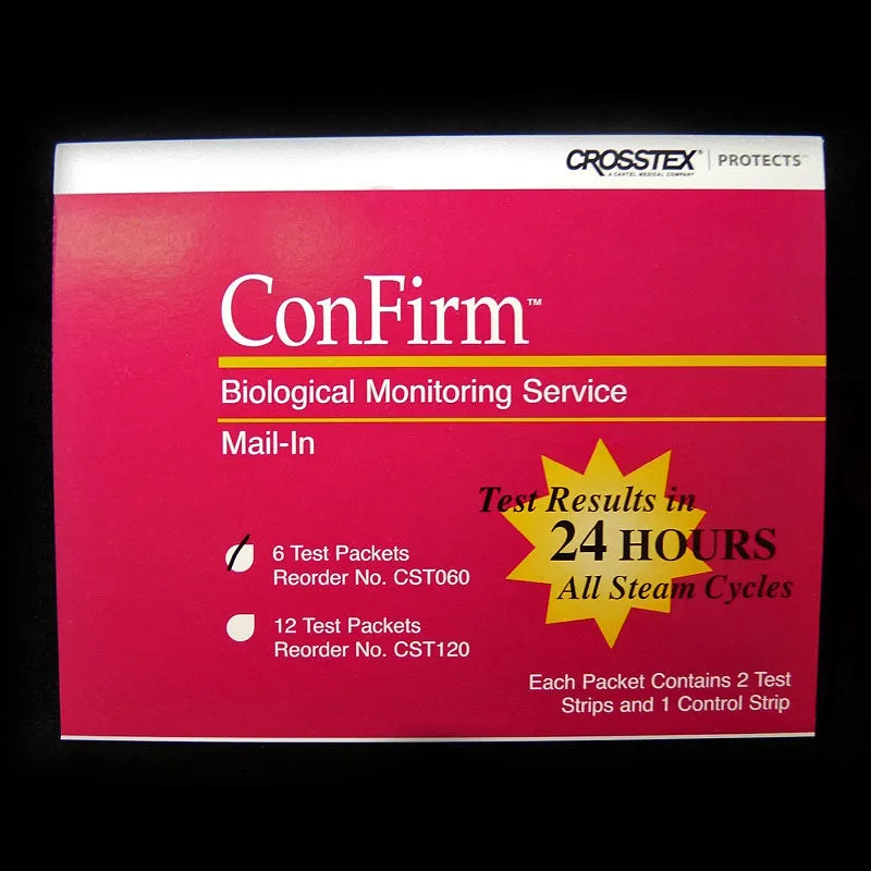 ConFirm Mail-In Autoclave Monitoring System (YOU CAN CHECK YOUR RESULT ONLINE