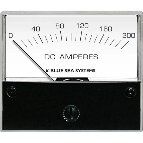 DC Analog Ammeter - 0 to 200A with Shunt