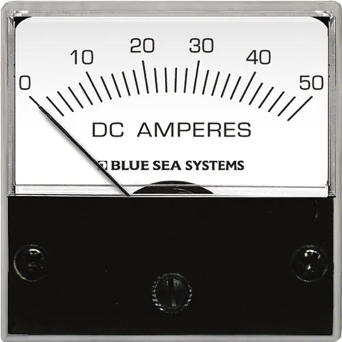 DC Micro Ammeter - 0 to 50A with Shunt
