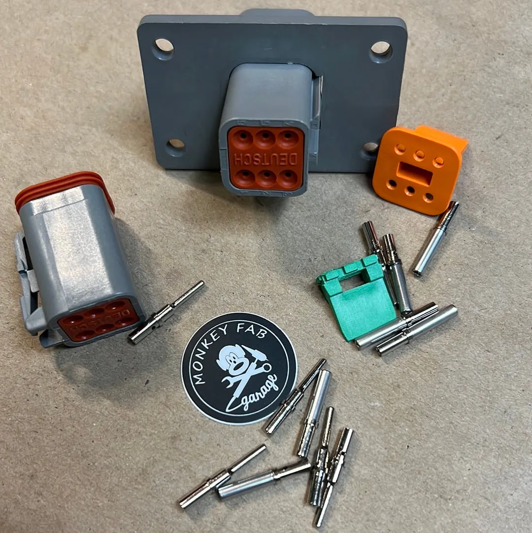 Deutsch Flange (bulkhead) connector