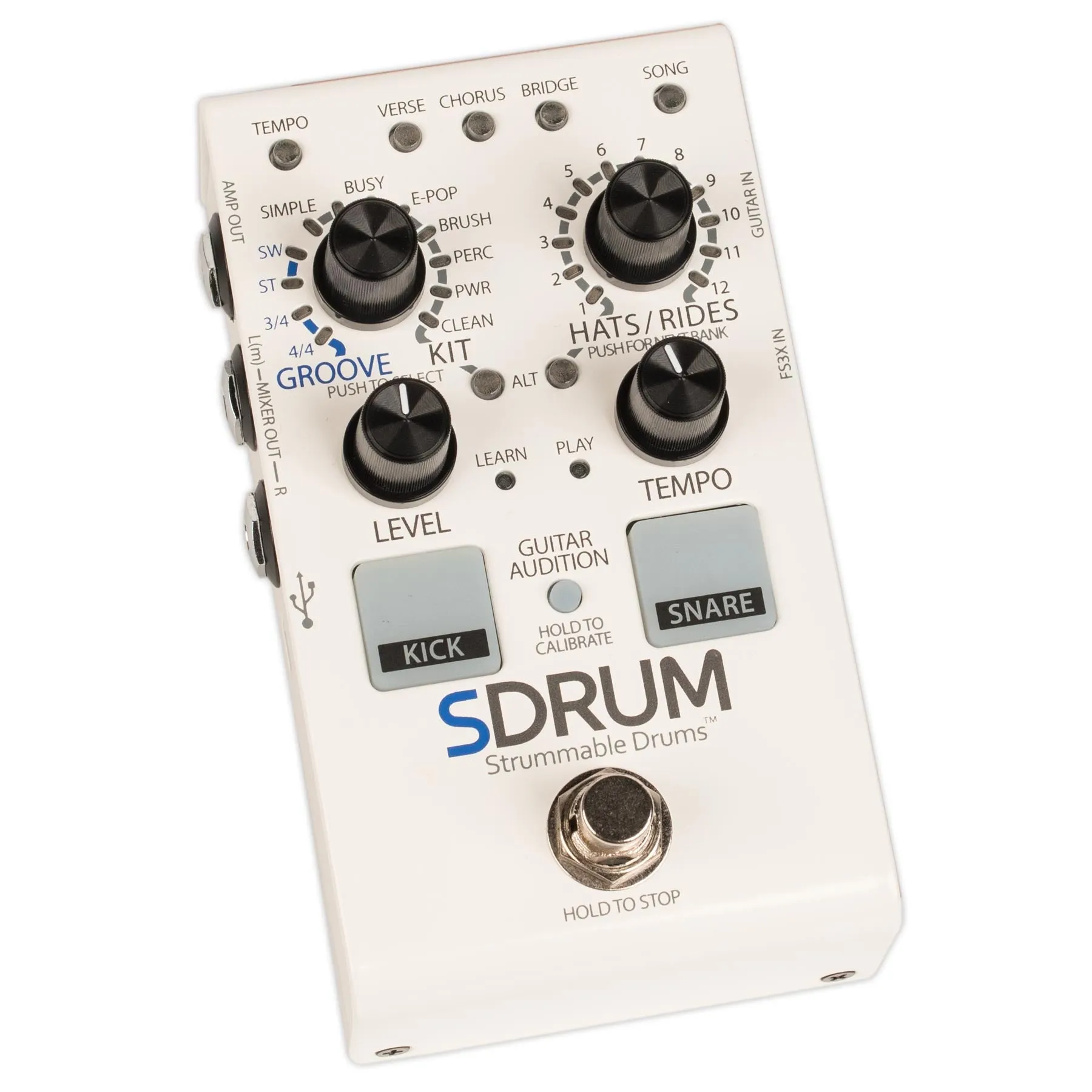 DIGITECH SDRUM STRUMMABLE DRUMS PEDAL
