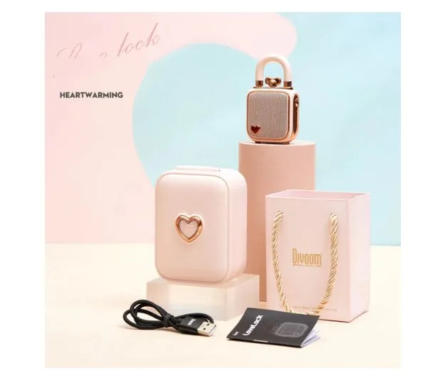Divoom Lovelock Portable Bluetooth Speaker
