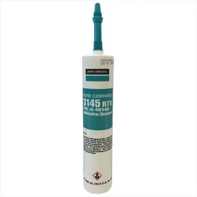 Dow Corning - RTV-3145 Gray Silicone Adhesive, 10.3oz