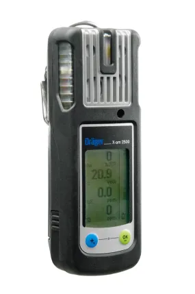 DRAEGER - X-AM 2500 Ex/02/CO/H2S-LC, NiMH w/ charger kit