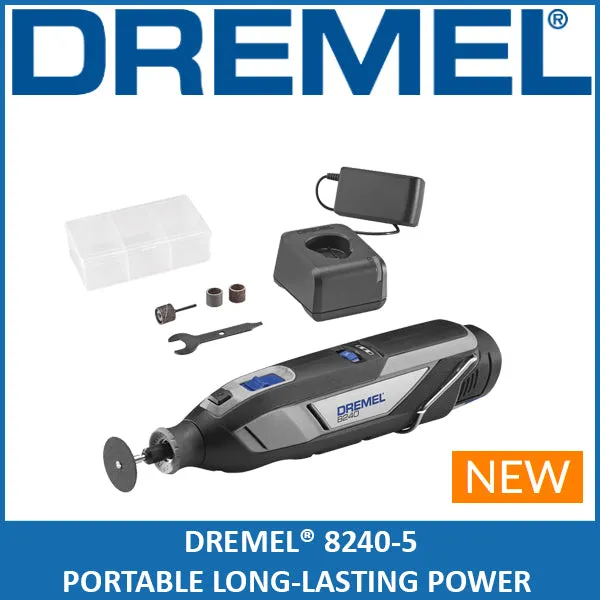 DREMEL 8240-5 Cordless Rotary Tool Grinder   Dremel Shield Combo