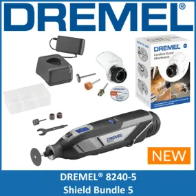DREMEL 8240-5 Cordless Rotary Tool Grinder   Dremel Shield Combo