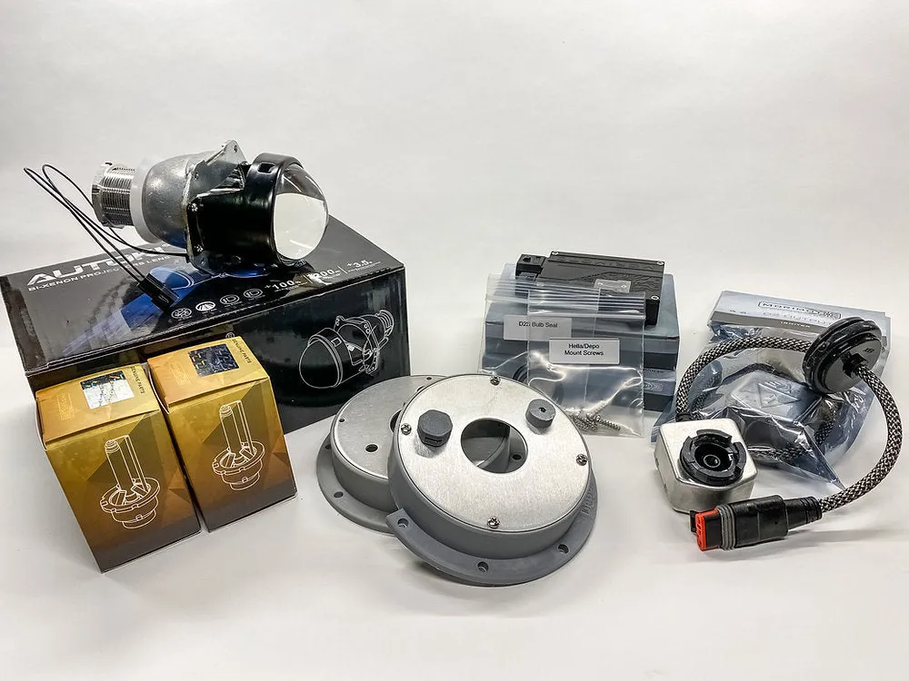 E30 Micro D2S Bi-Xenon Projector Retrofit Kit (DIY)