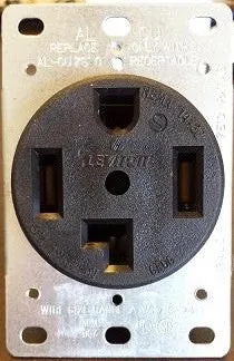 EasySplit 220™ #19 Triple Play 30A 240v Splitter 5ft. cable NEMA 14-30(after 1996) to two 14-30 outlets and one 6-20 outlet with kWh meter