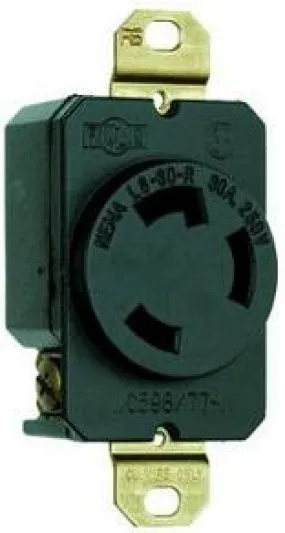 EasySplit 220™ #28 30A 240v Splitter 5ft. cable NEMA L6-30 to two L6-30 outlets with kWh meter