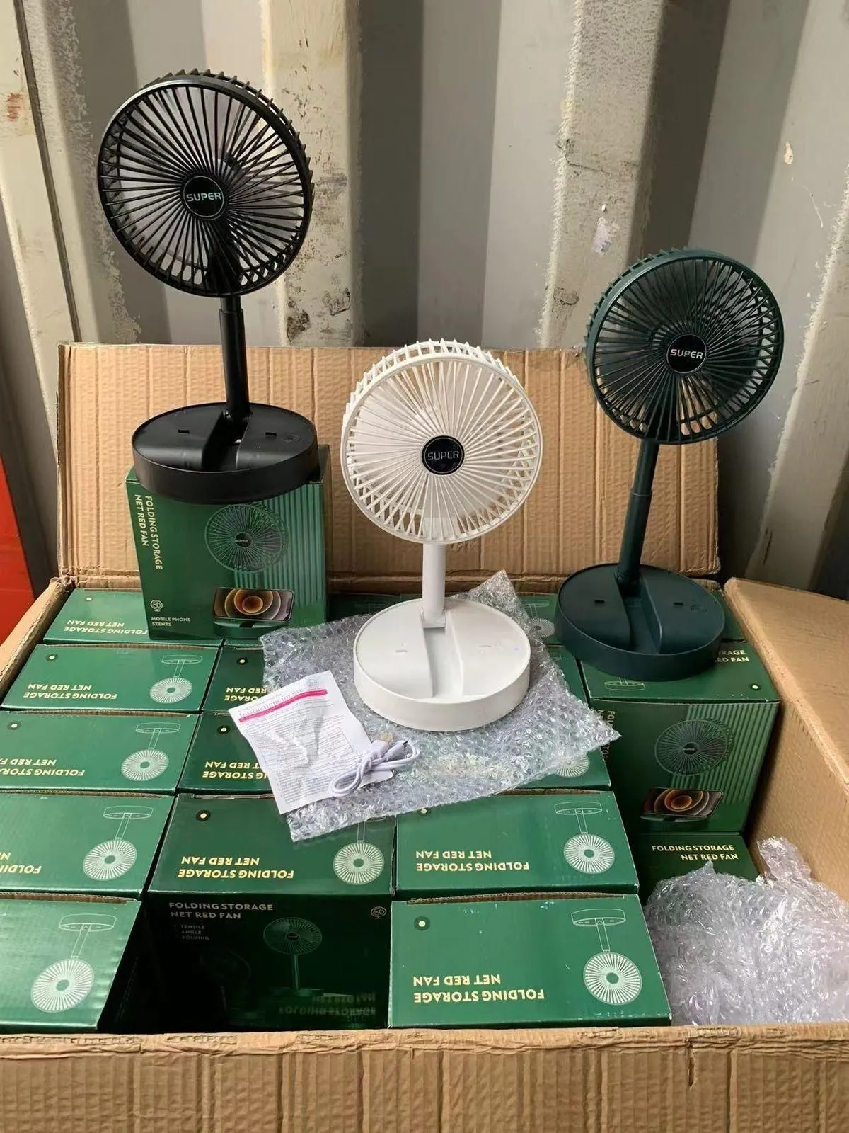 EcoAir™ Rechargeable High Speed Table Desk Fan