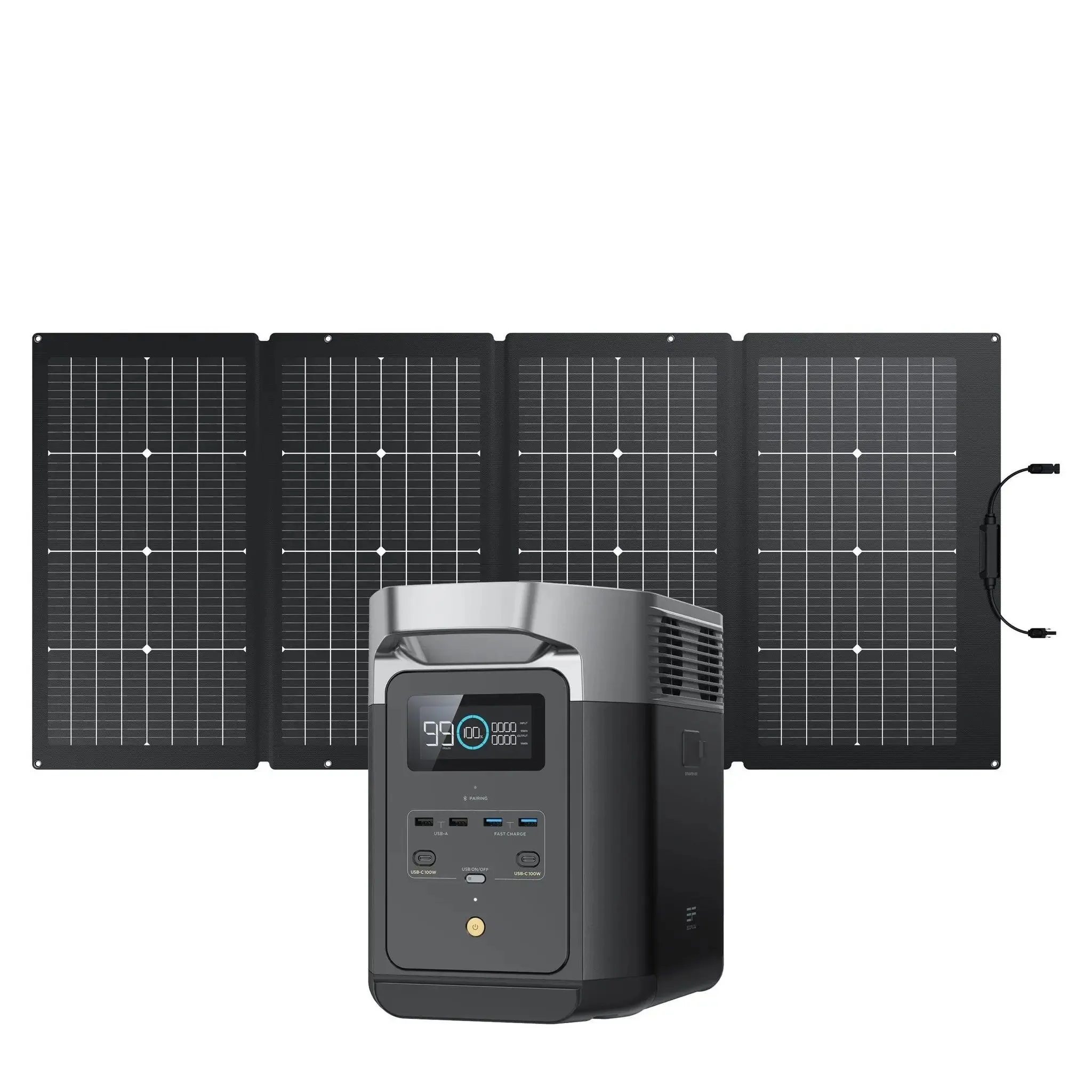 EcoFlow DELTA 2   220W Portable Solar Panel DELTA2-220W / DELTA2-220W2