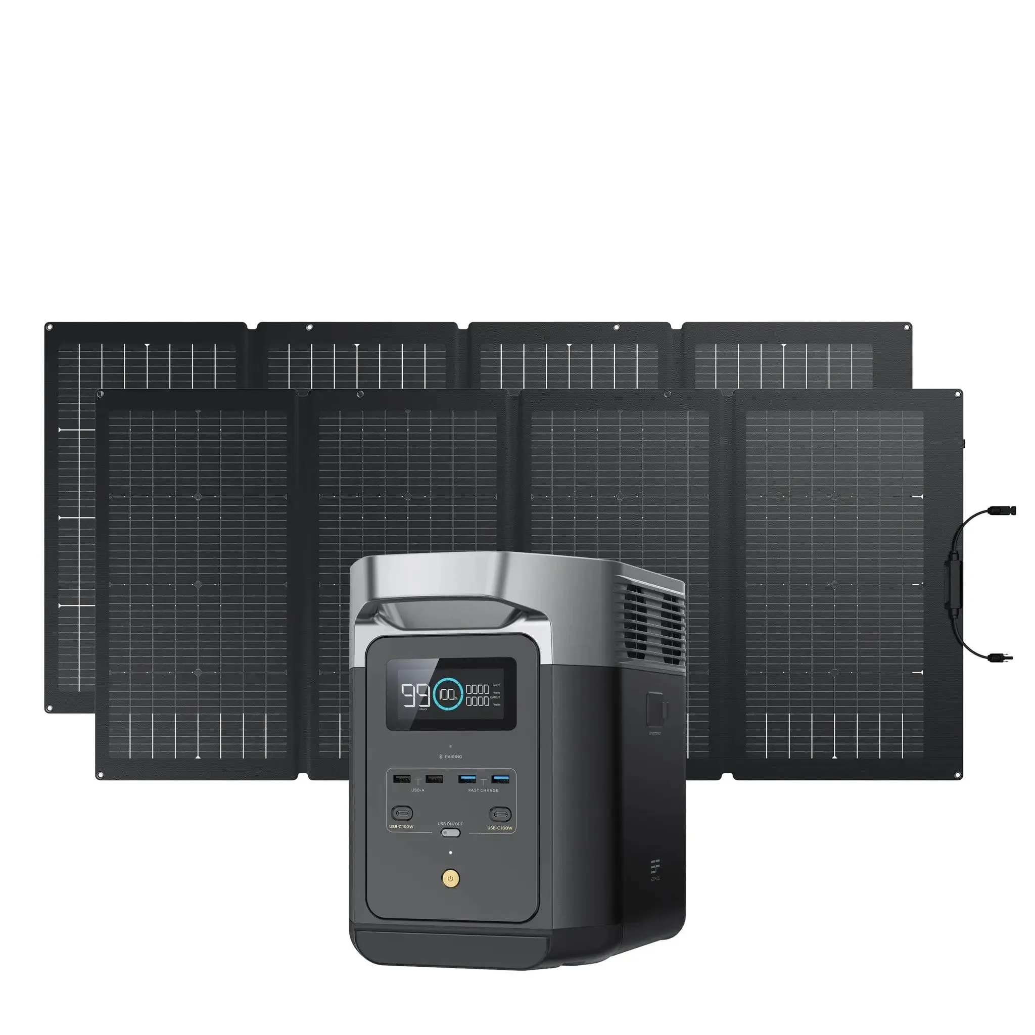 EcoFlow DELTA 2   220W Portable Solar Panel DELTA2-220W / DELTA2-220W2