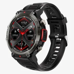 EIGIIS Smart Watch(Receive & Dial), Smartwatches with LED Flashing Light, 2023 Newest 1.45" TFT HD Full Touch Screen, Smart Watch for Men Women, Smart Watch with Health Tracker/Fitness Tracker/Call/Text/Flashlight