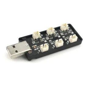 EMAX Charger 6-Port 1S LiPo USB PH2.0 Tinyhawk/Nanohawk Drones