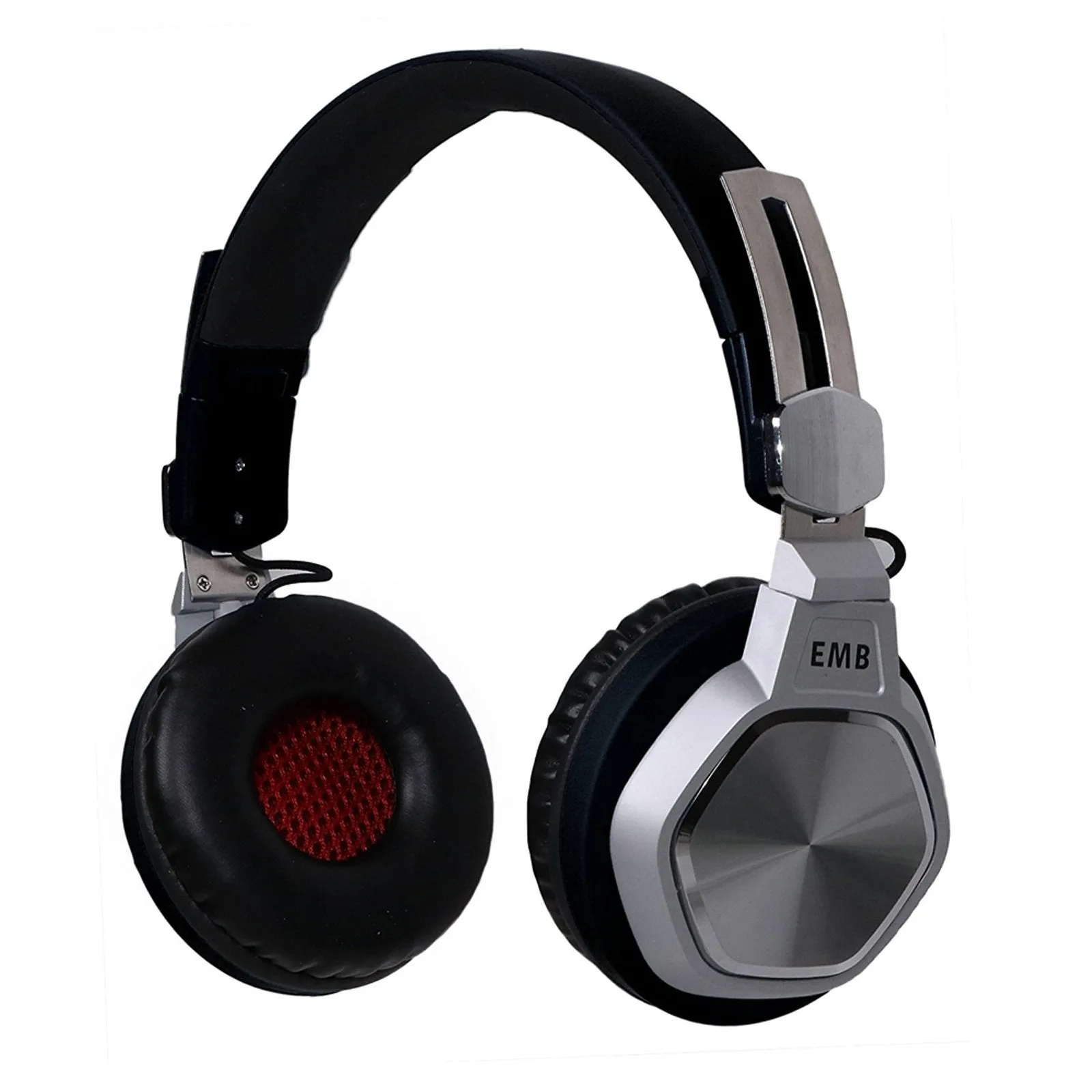 EMB Rechargeable Portable Boombox Street Disco Stereo Speaker 300 Watts - MP3/ Remote/Light - Work with Bluetooth
